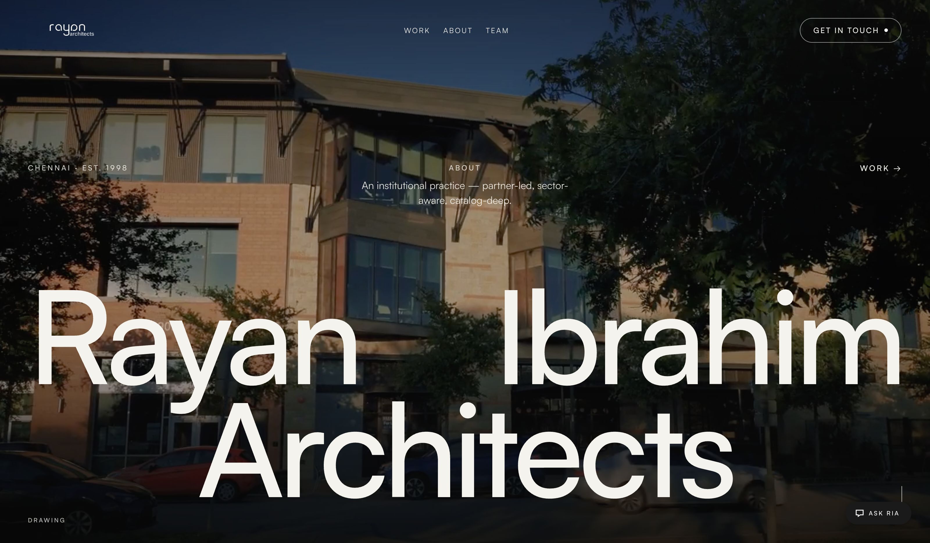 Rayan Architects — architecture brand & site